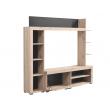 apilable de salon moderno muebles baratos roble grafito gris oscuro