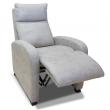 sillon relax manual gris cemento moderno sillones